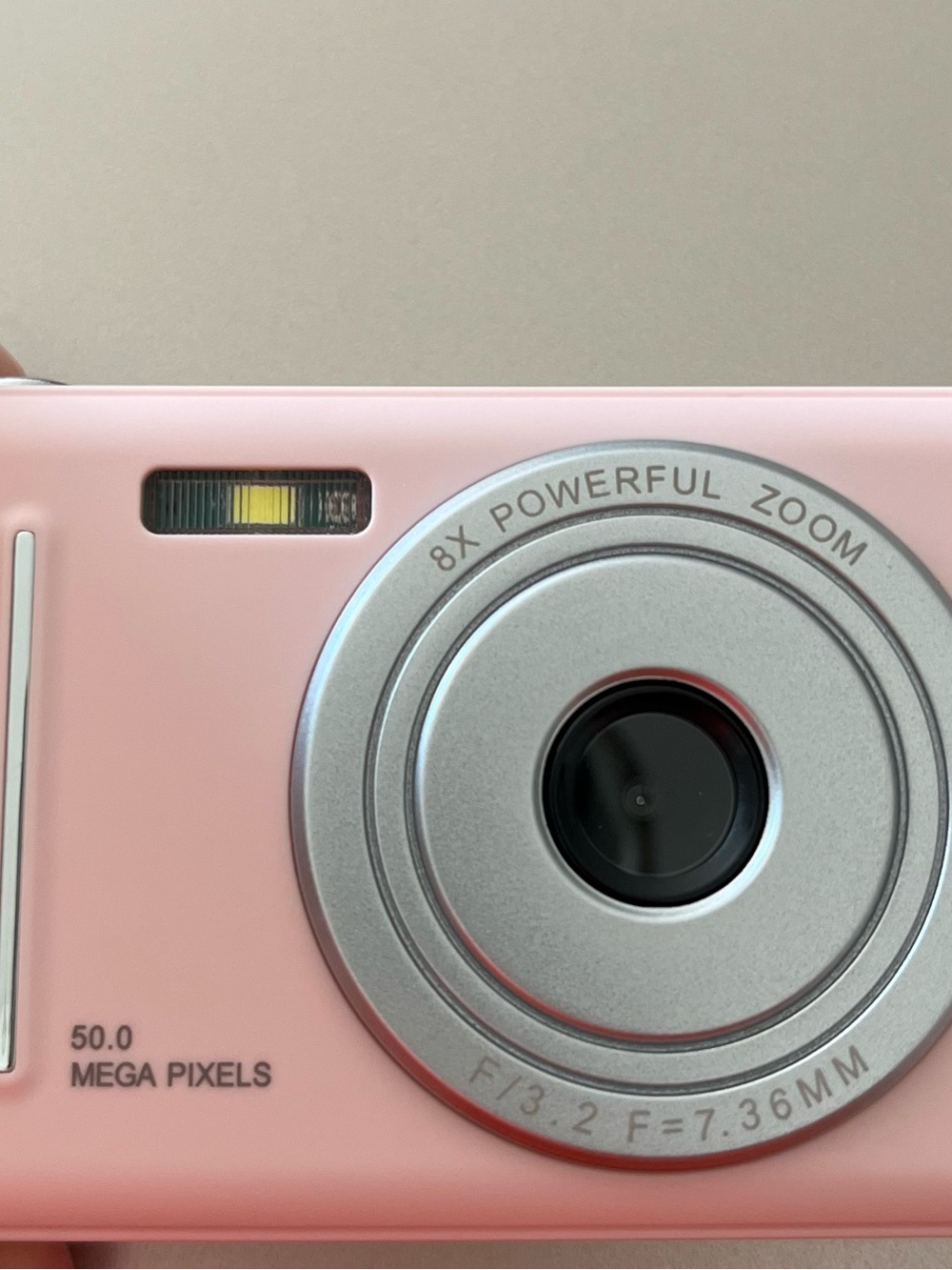 Compact Digital Camera in Light Pink